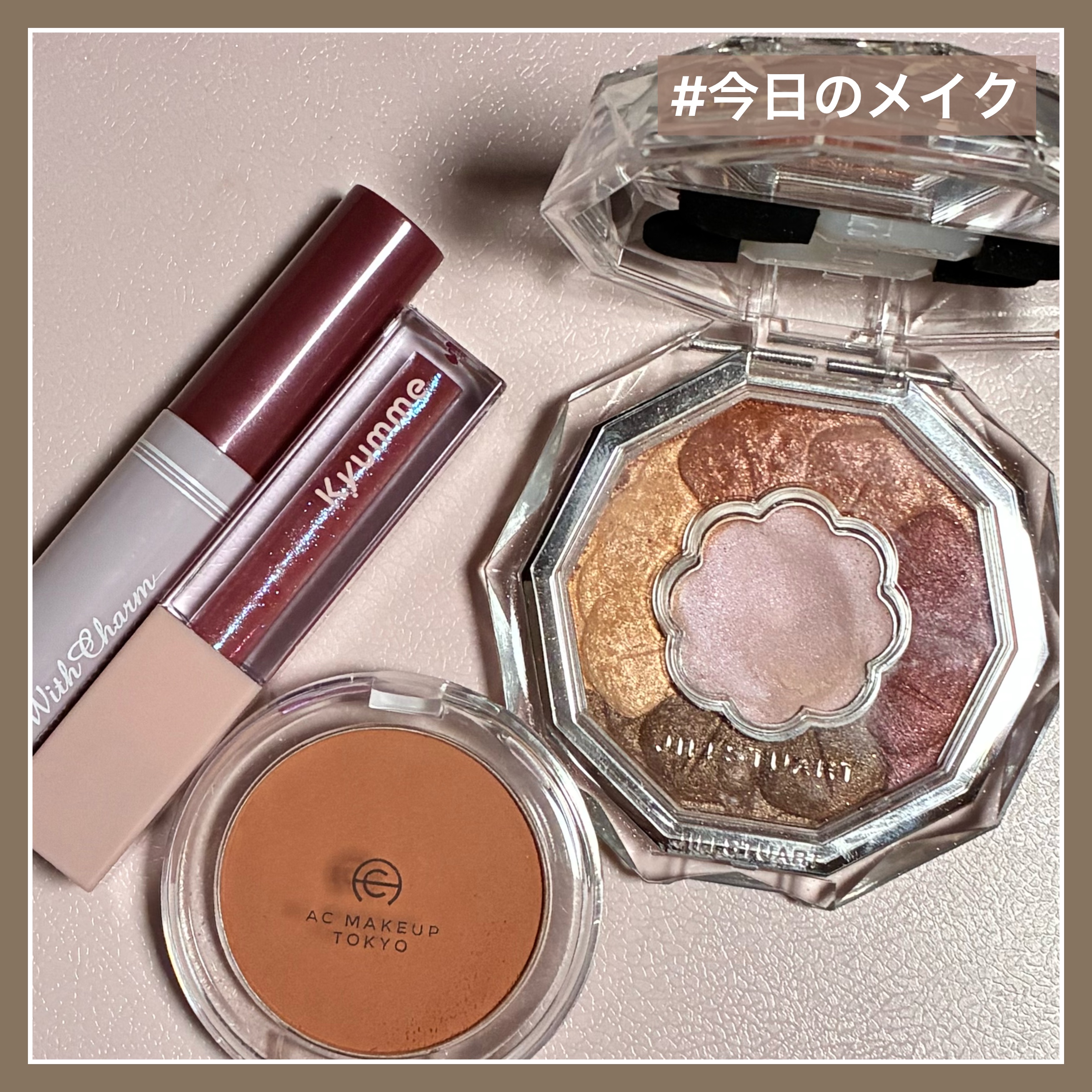 ジルスチュアート ブルームクチュール アイズ ガーランドウィズユー 30 pink marguerite dream/JILL STUART/アイシャドウパレットを使ったクチコミ（1枚目）