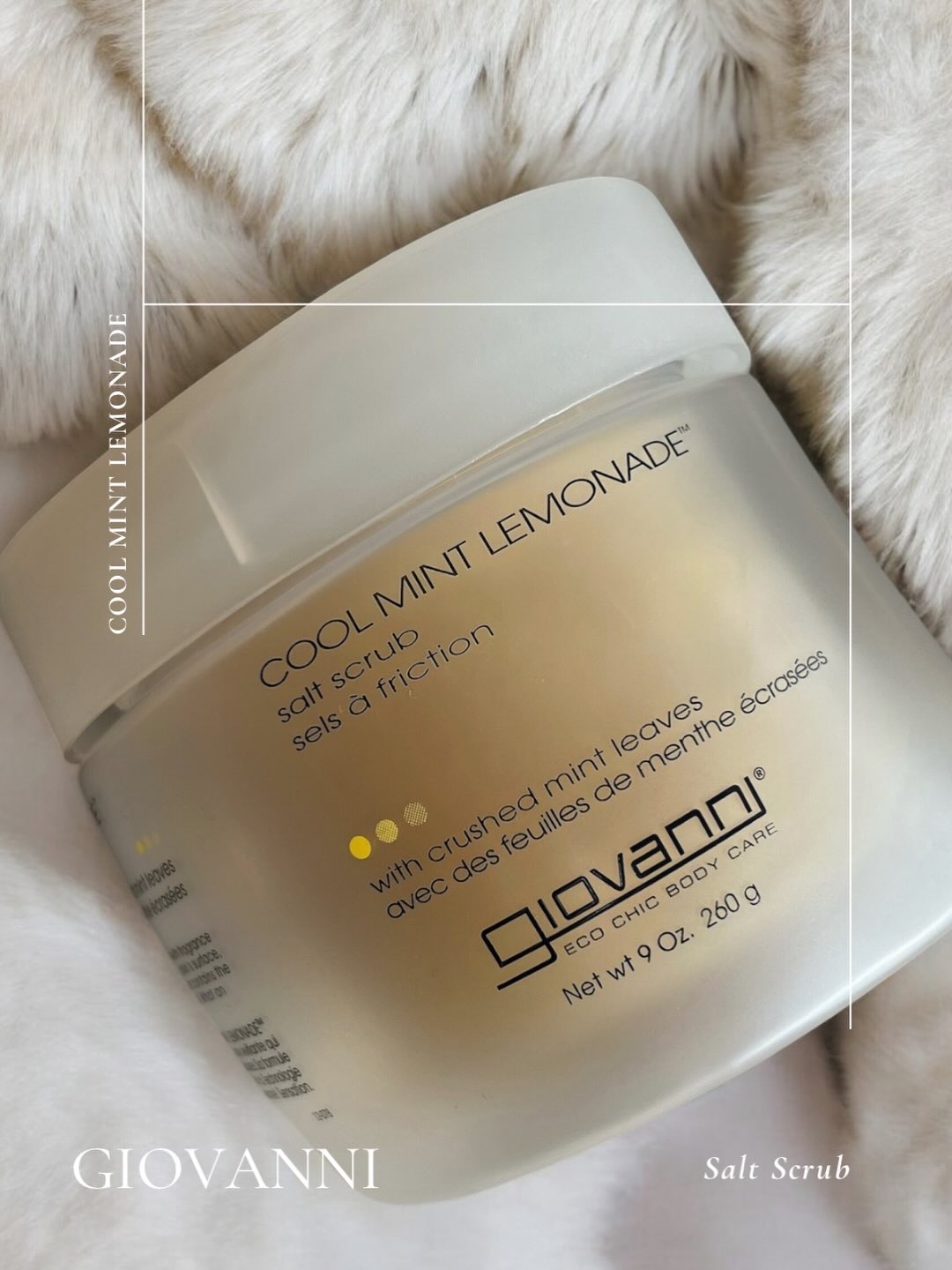 ジョヴァンニ ソルト ボディスクラブ クールミント/giovanni/ボディスクラブを使ったクチコミ（2枚目）