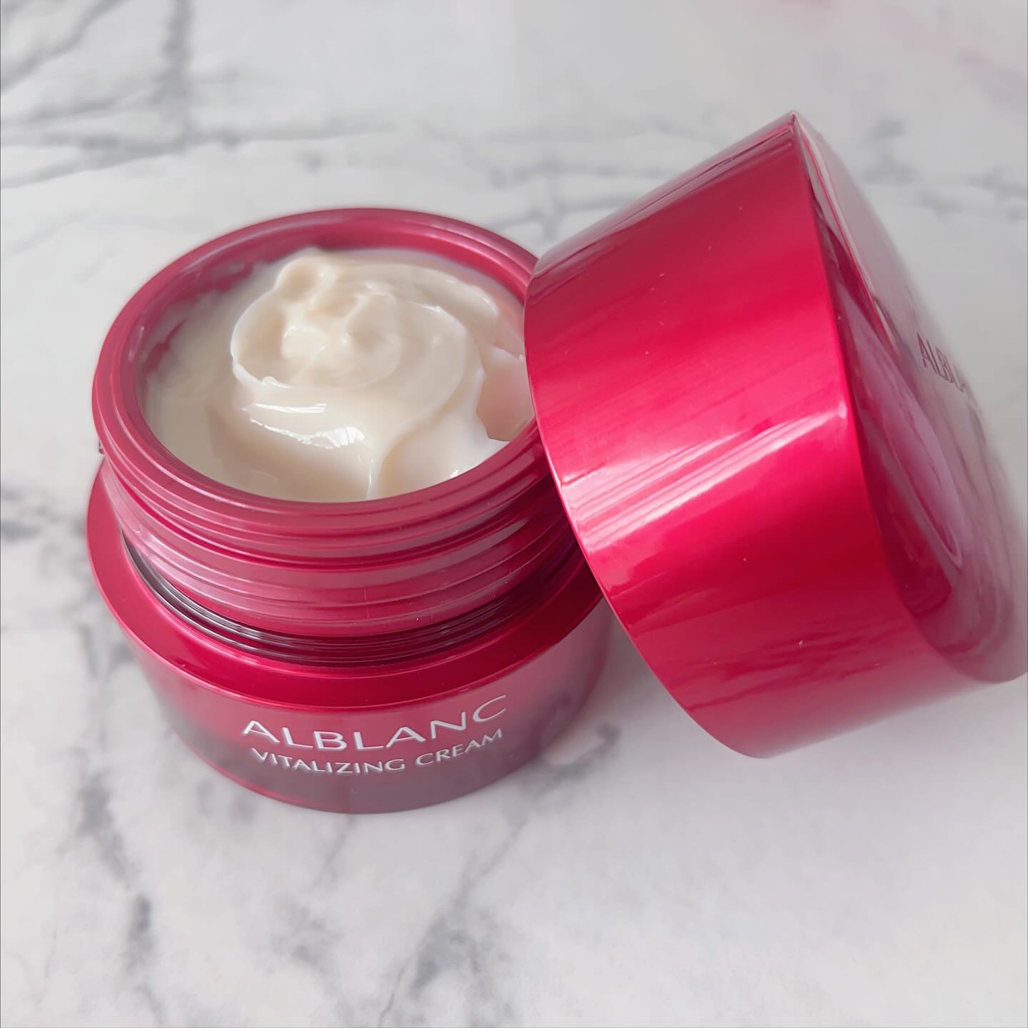バイタライジングクリーム/ALBLANC/フェイスクリームを使ったクチコミ（3枚目）