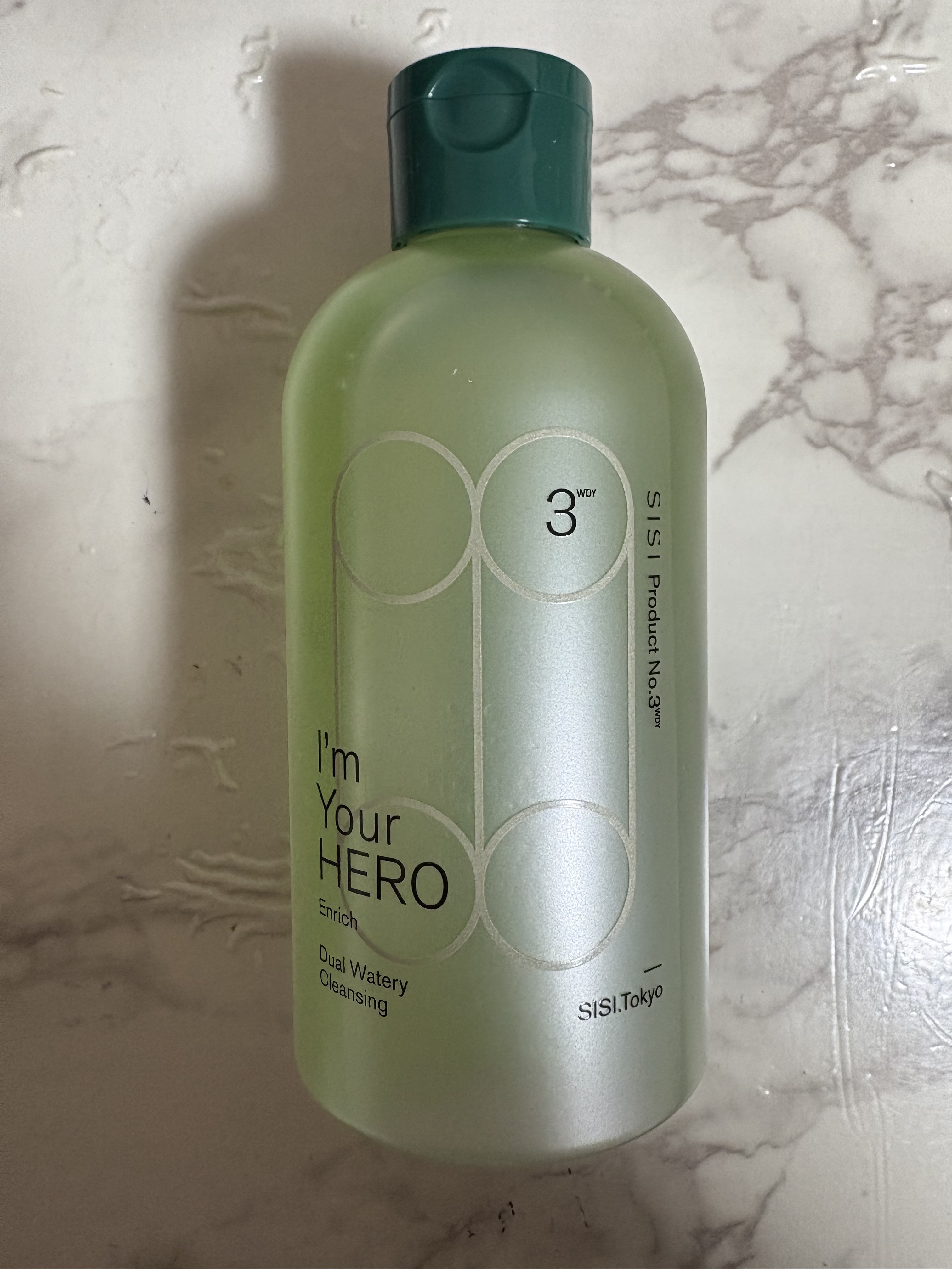 アイムユアヒーロー エンリッチ/SISI/クレンジングウォーターを使ったクチコミ（1枚目）