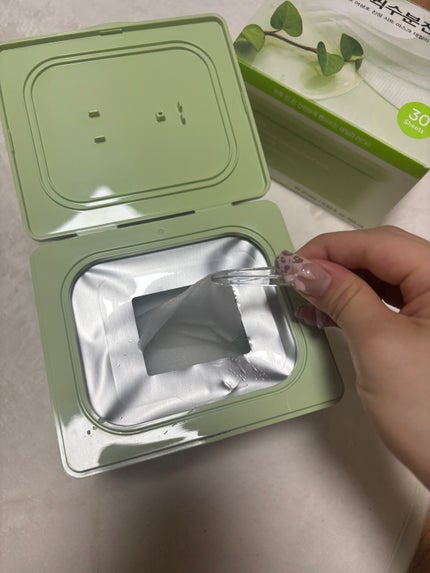 ドクダミシートマスクデイリーピック/Abib /シートマスク・パックを使ったクチコミ(2枚目)