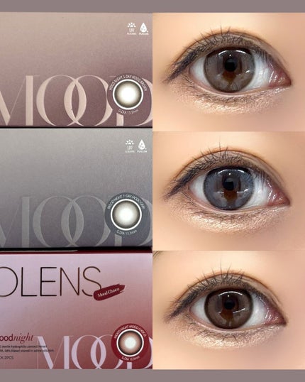 Moodnight 1day/OLENS/カラーコンタクトレンズを使ったクチコミ(5枚目)