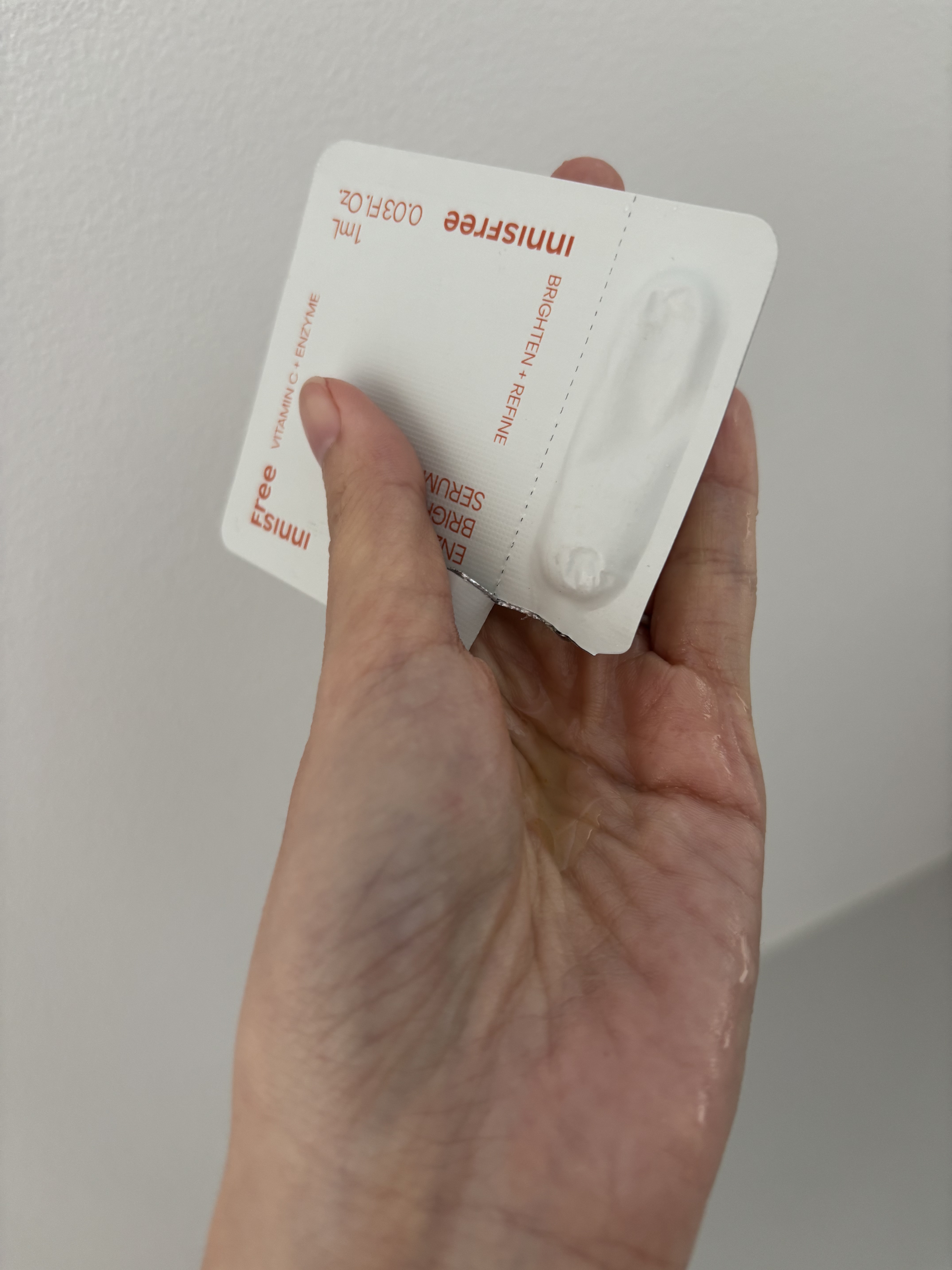 ビタC　グリーンティーエンザイム　ブライト　セラム/innisfree/美容液を使ったクチコミ（3枚目）