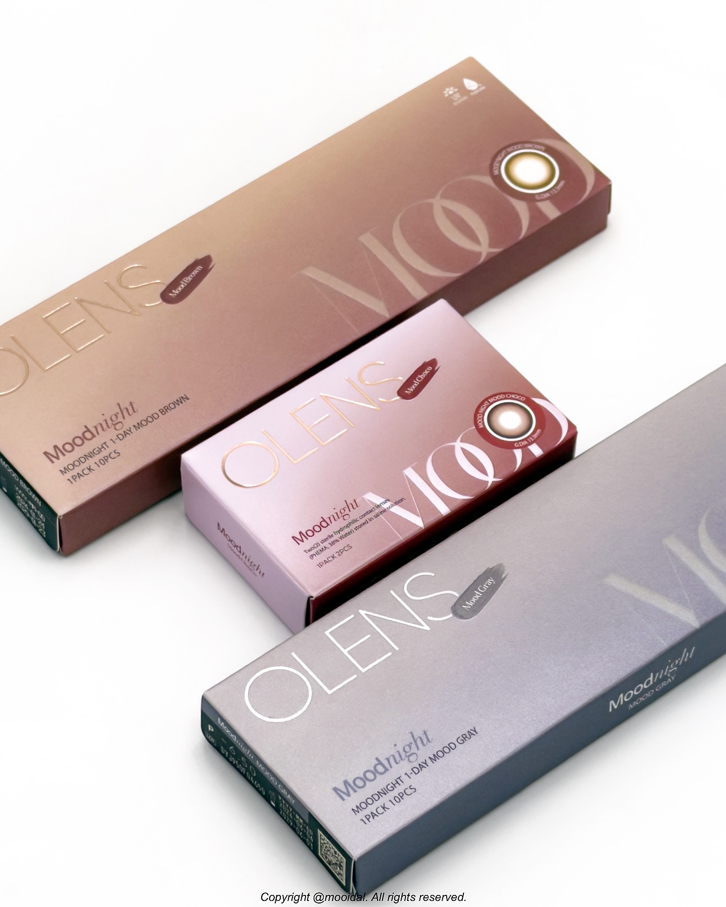 Moodnight 1day/OLENS/ワンデー（１DAY）カラコンを使ったクチコミ（2枚目）