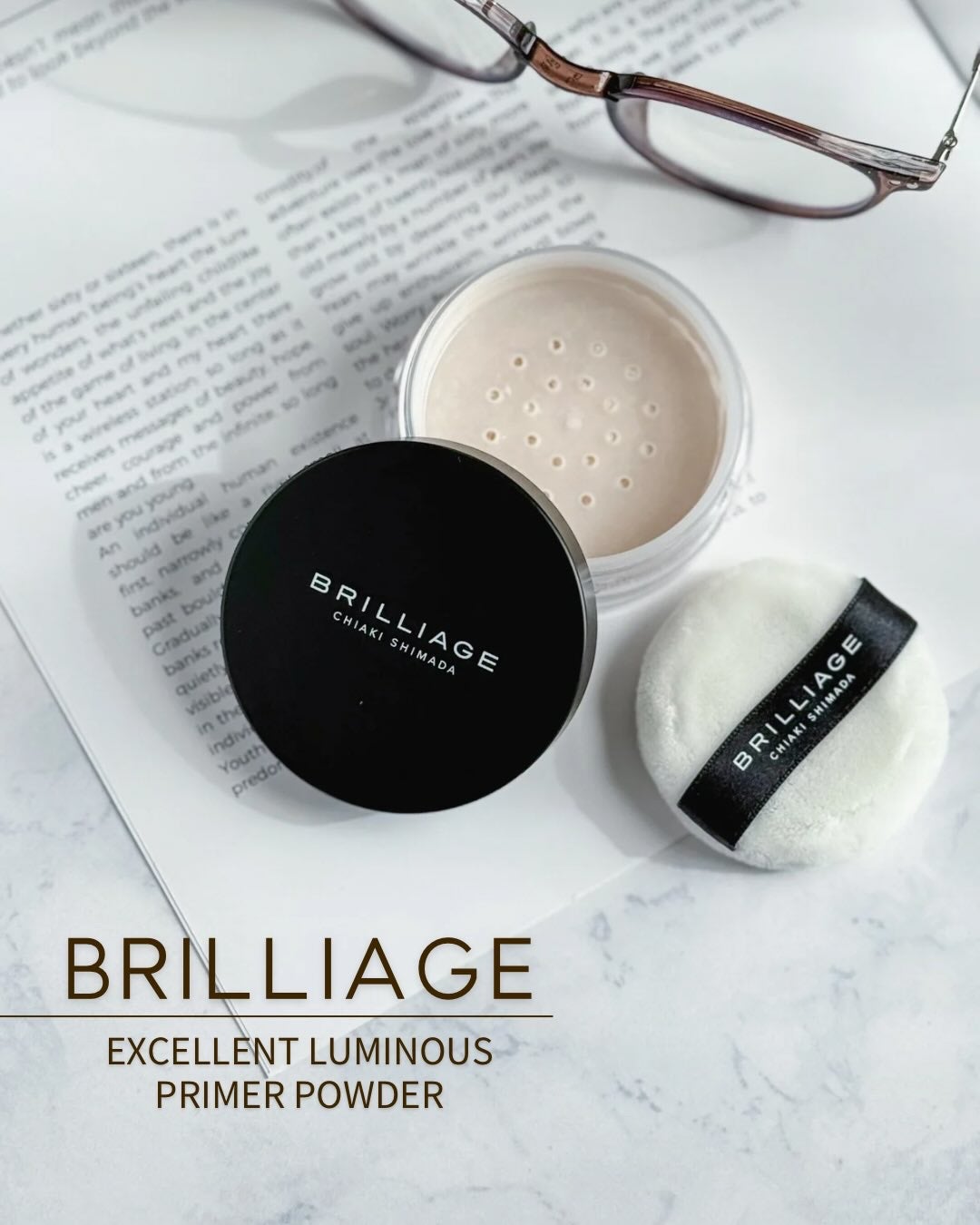 エクセレント ルミナス プライマーパウダー/ブリリアージュ/ルースパウダーを使ったクチコミ(1枚目)