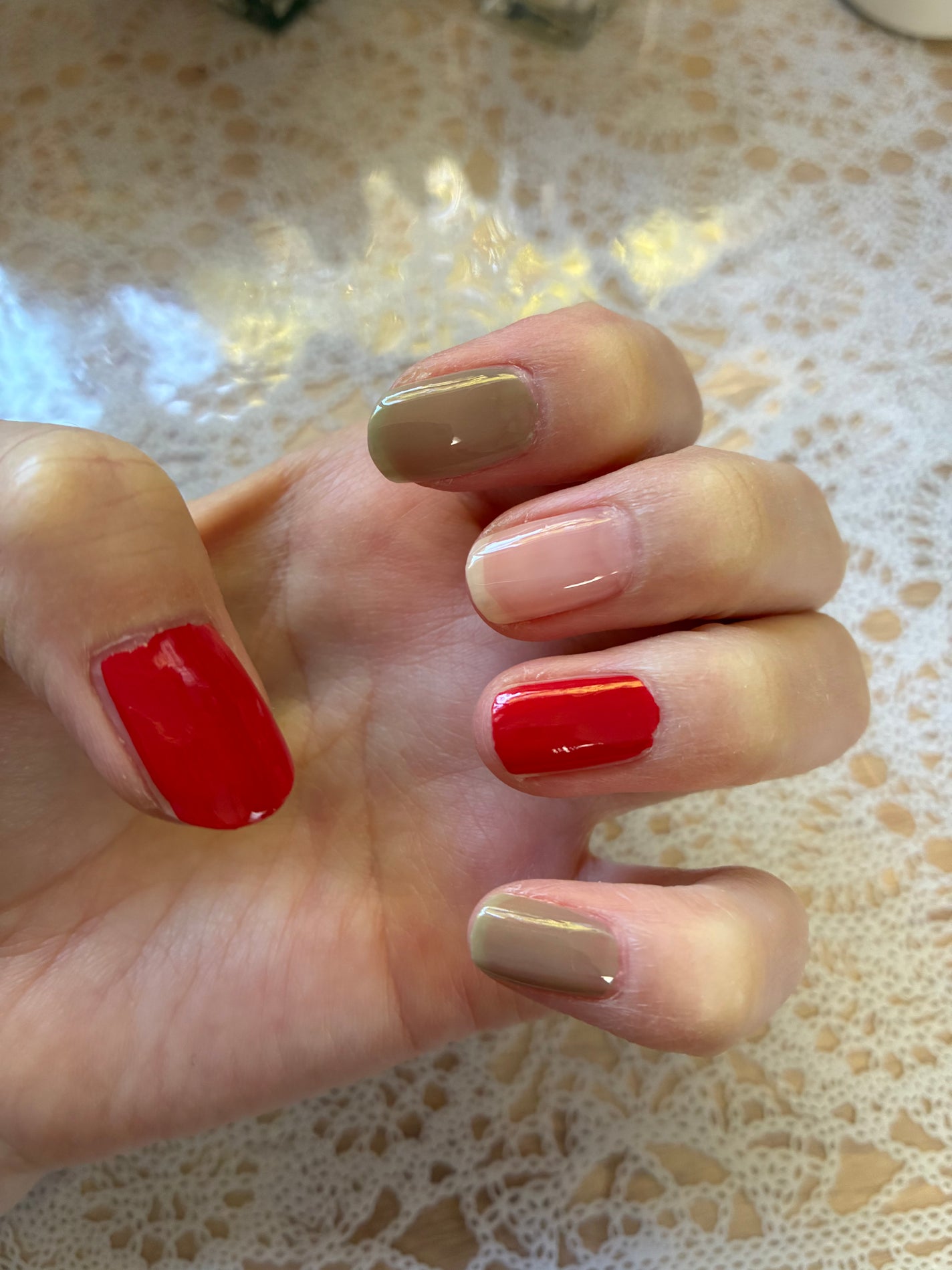 カラフルネイルズ/キャンメイク/マニキュアを使ったクチコミ(5枚目)