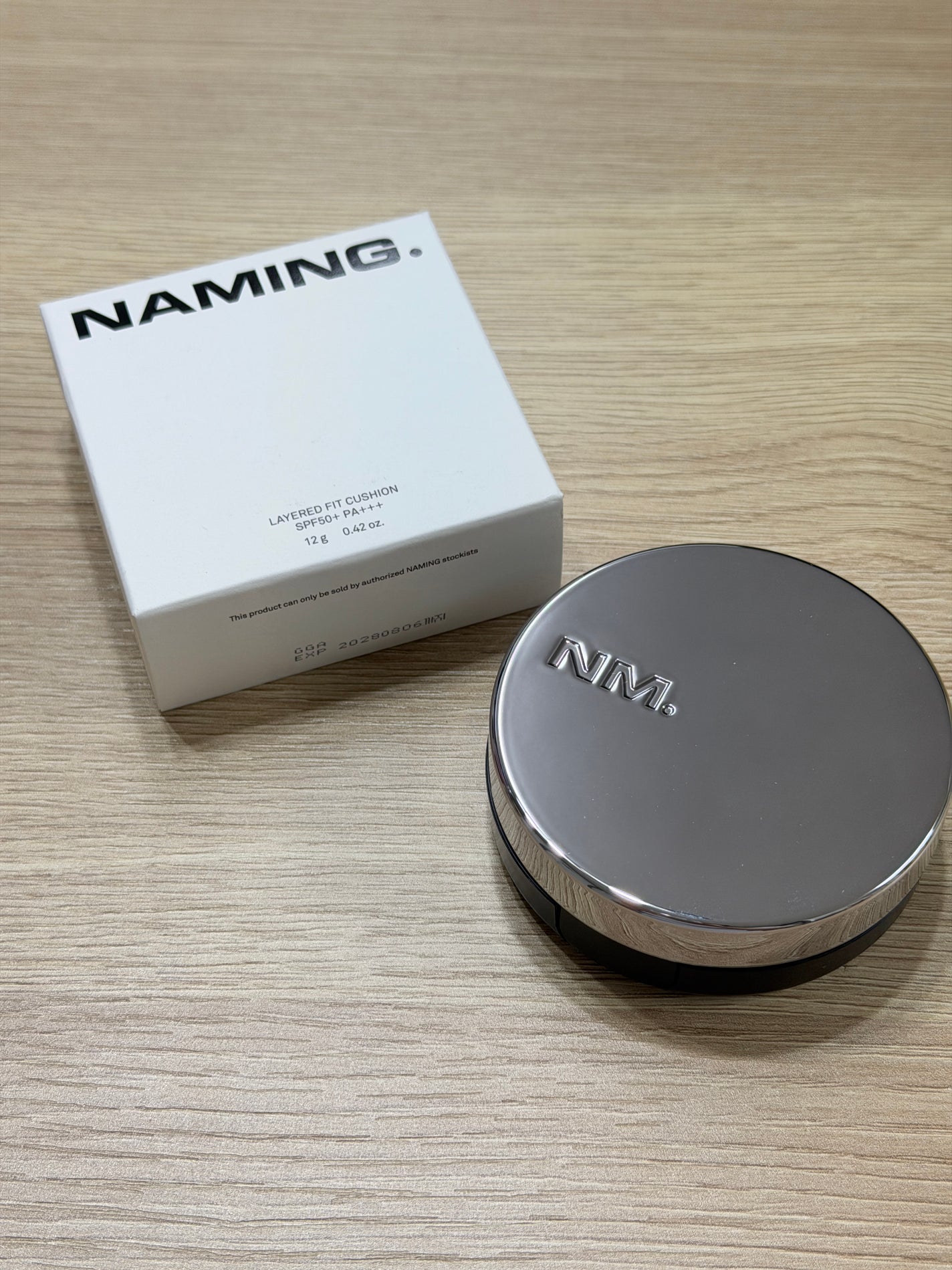 ネーミング レイヤード フィットクッション/NAMING./クッションファンデーションを使ったクチコミ(1枚目)