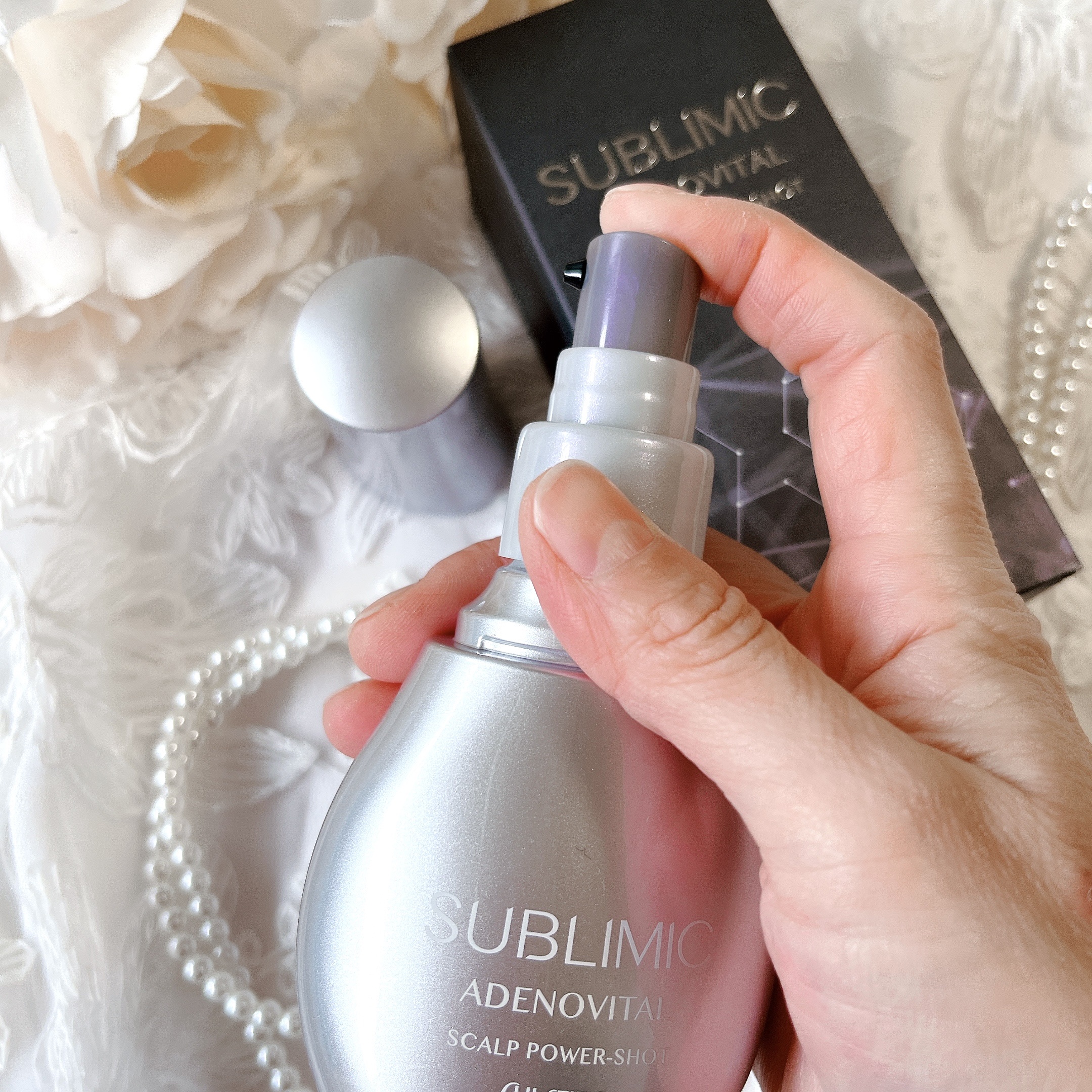 アデノバイタル スカルプ パワーショット/サブリミック/頭皮ローションを使ったクチコミ（3枚目）
