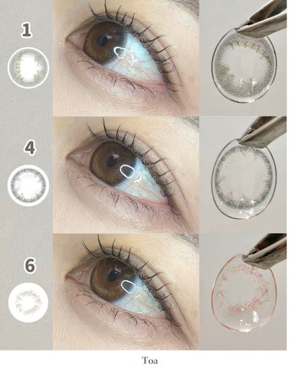 OvE(オヴィ) 1day/OvE/ワンデー(1DAY)カラコンを使ったクチコミ(3枚目)