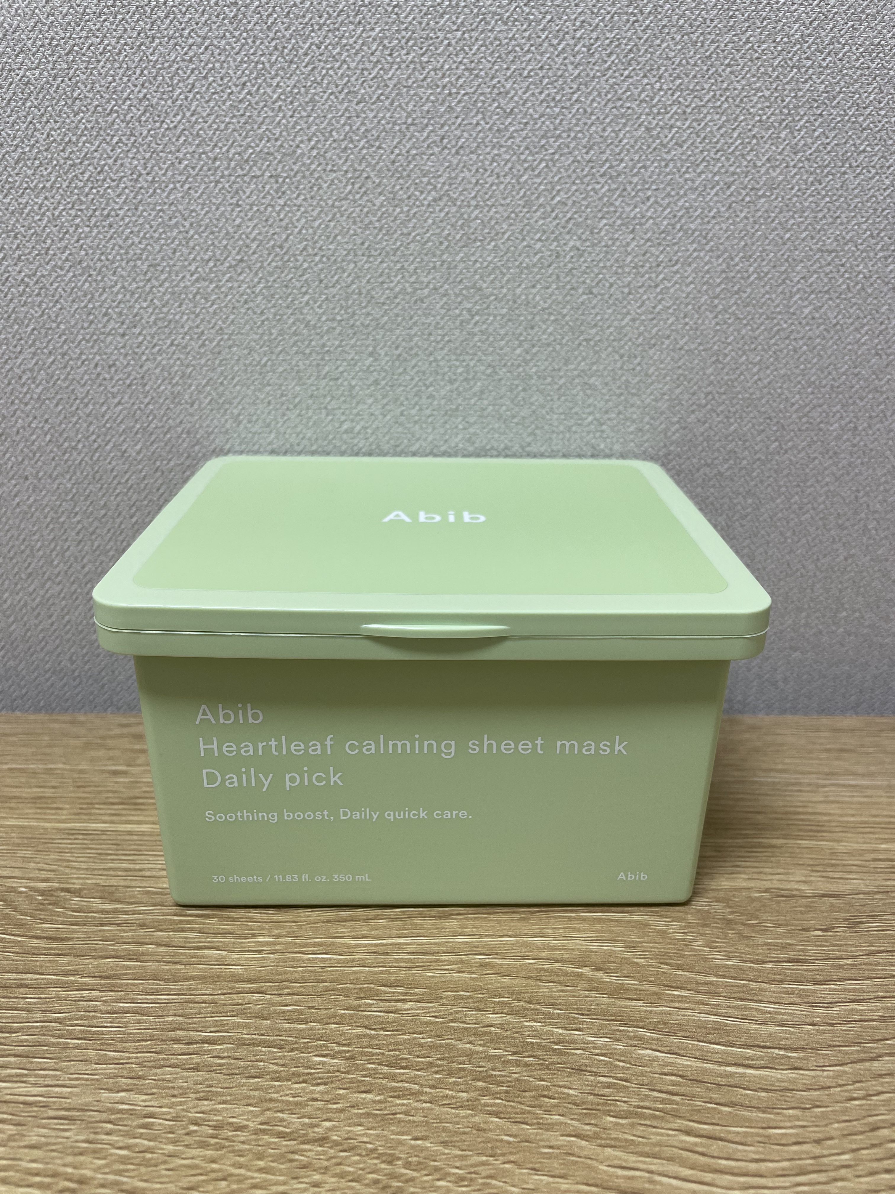 ドクダミシートマスクデイリーピック/Abib /シートマスク・パックを使ったクチコミ（1枚目）