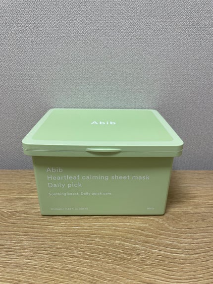 ドクダミシートマスクデイリーピック/Abib /シートマスク・パックを使ったクチコミ(1枚目)
