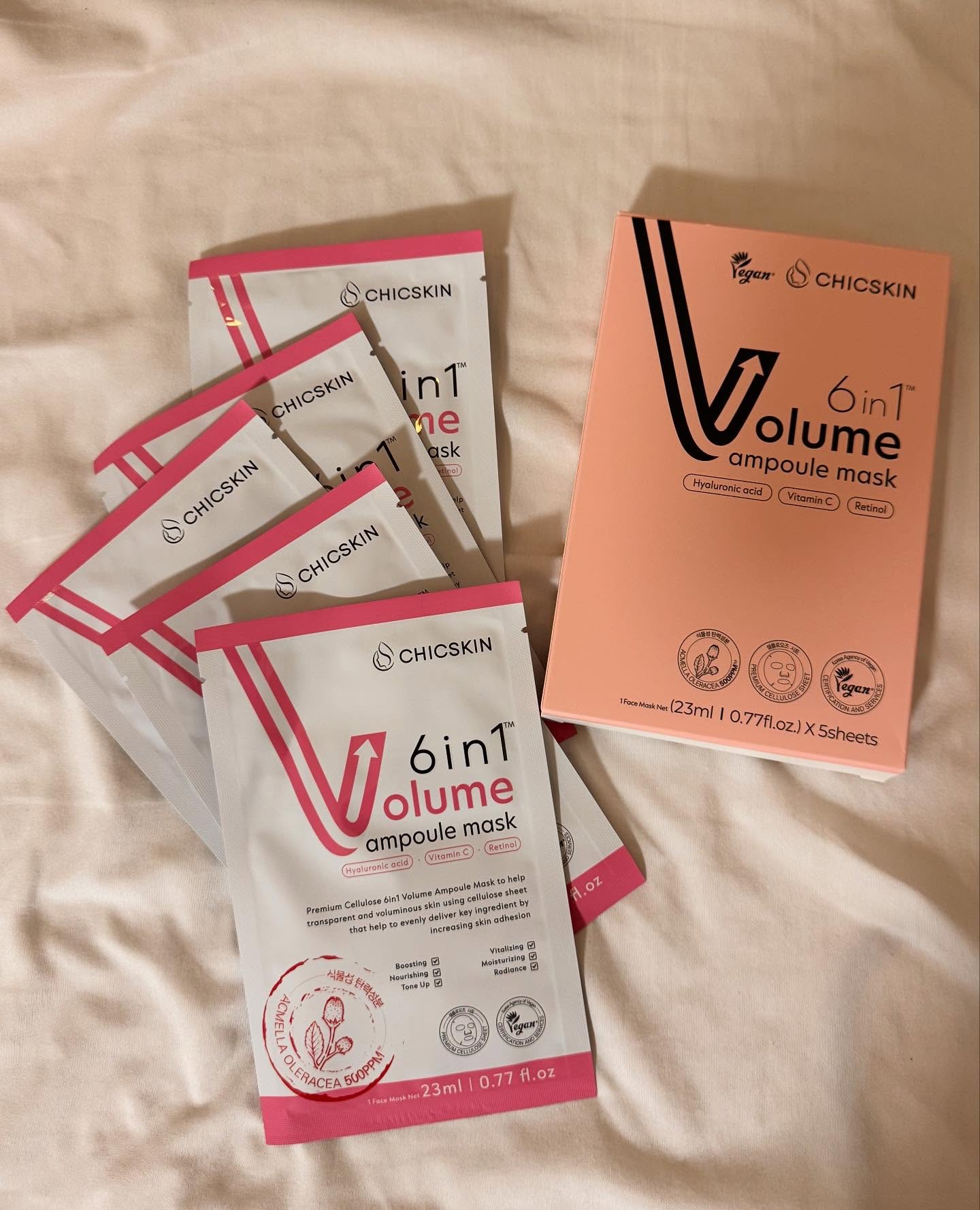 6in1ボリュームアンプルマスク/CHICSKIN/シートマスク・パックを使ったクチコミ（2枚目）