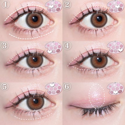 シャドウパレット/dasique/アイシャドウパレットを使ったクチコミ(5枚目)