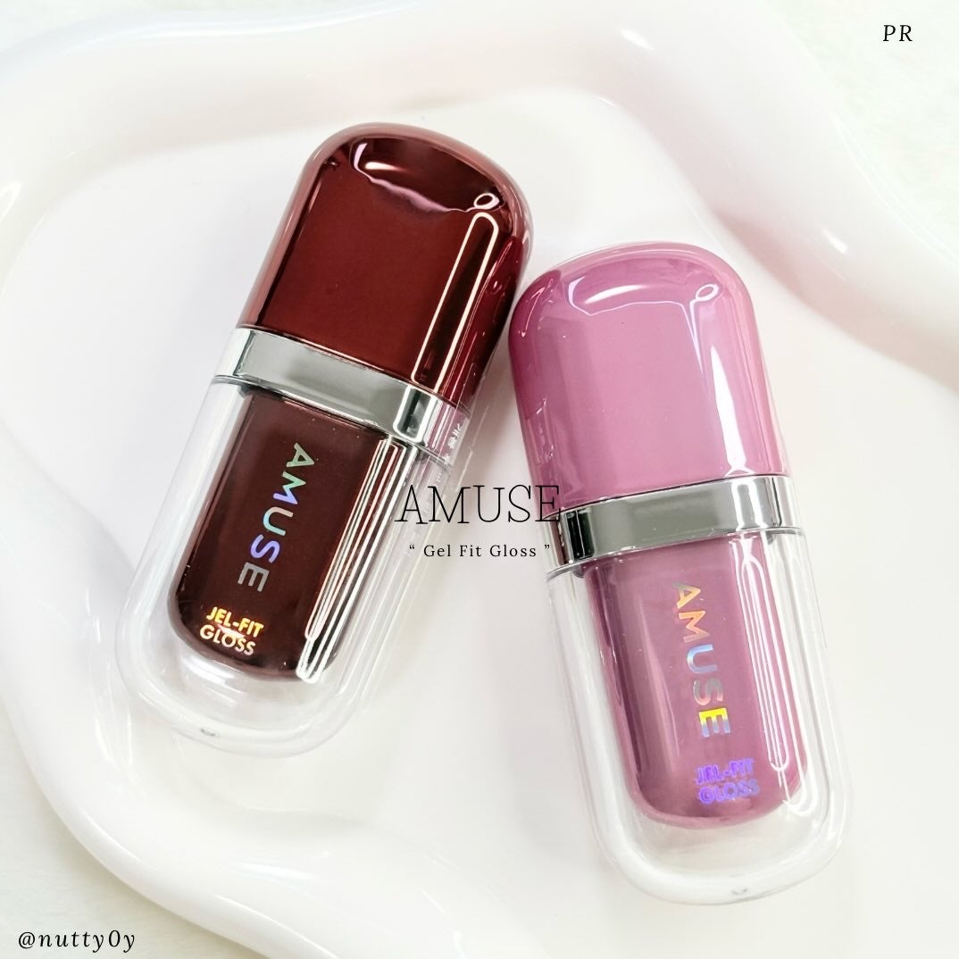 ジェルフィットグロス/AMUSE/リップグロスを使ったクチコミ(1枚目)