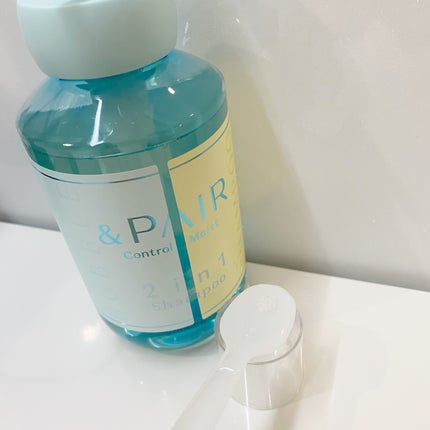 アンドペア コントロール モイスト 2in1 シャンプー&ヘアトリートメント/&PAIR/市販シャンプーを使ったクチコミ(2枚目)