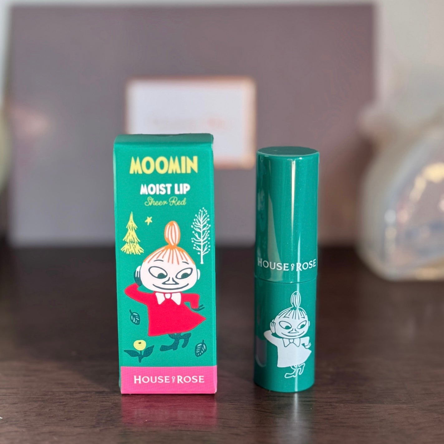 ムーミン モイストリップ RD/ハウス オブ ローゼ/リップクリームを使ったクチコミ(2枚目)