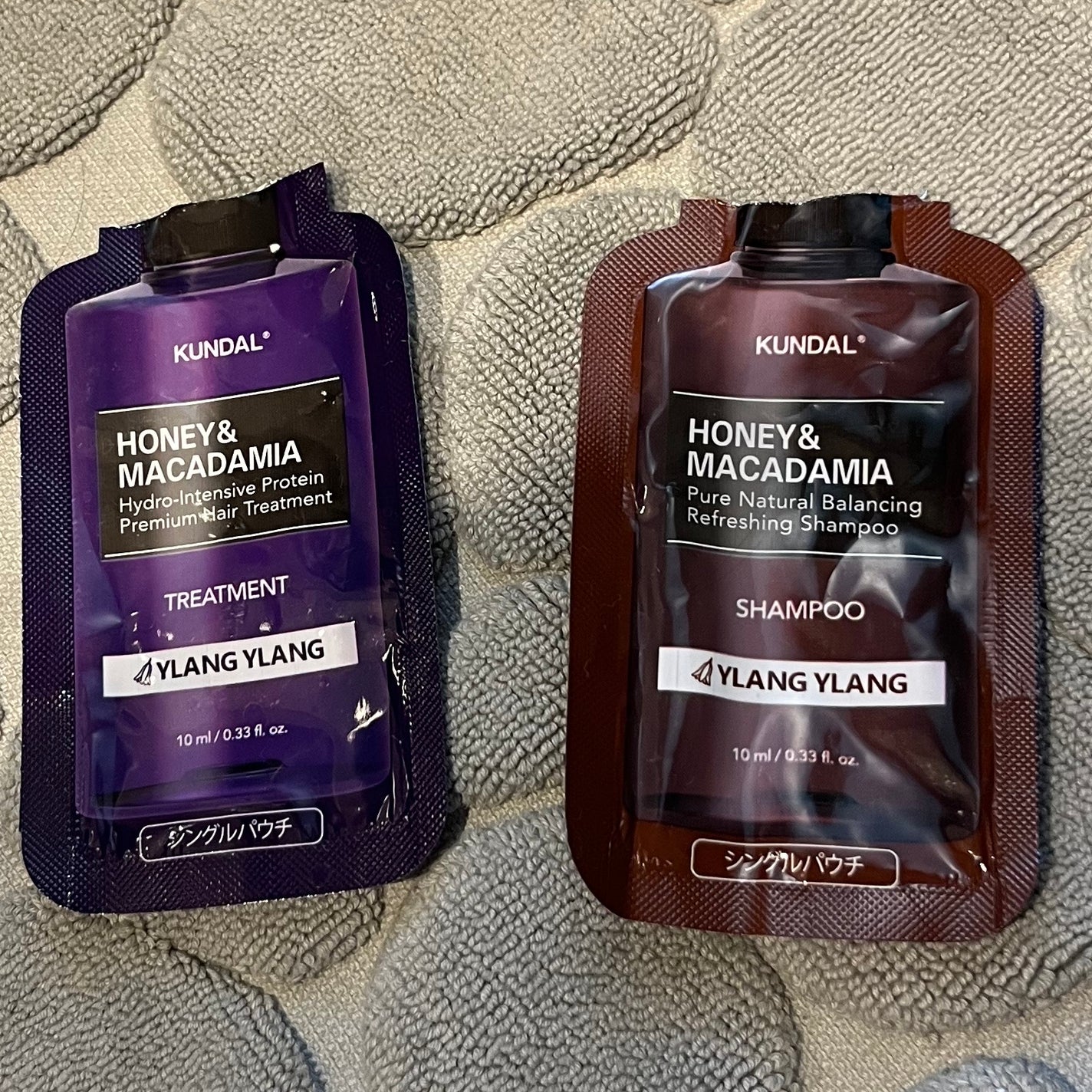 ハニー&マカデミアシャンプー/トリートメント LA VIE EN RORE /KUNDAL/市販シャンプーを使ったクチコミ(1枚目)
