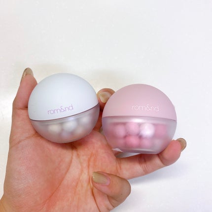 シアーパールパウダー/rom&nd/ルースパウダーを使ったクチコミ(1枚目)