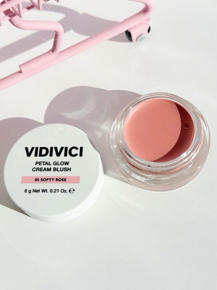 ペタルグロウクリームチーク/VIDIVICI/ジェル・クリームチークを使ったクチコミ(2枚目)