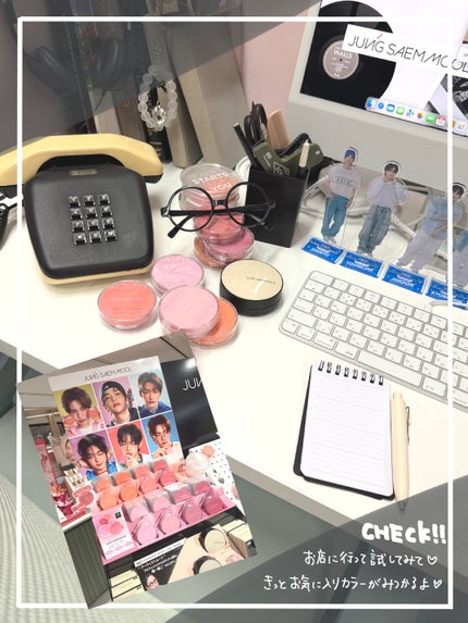 アーティストクッションブラッシュ/JUNG SAEM MOOL/リキッドチークを使ったクチコミ(5枚目)