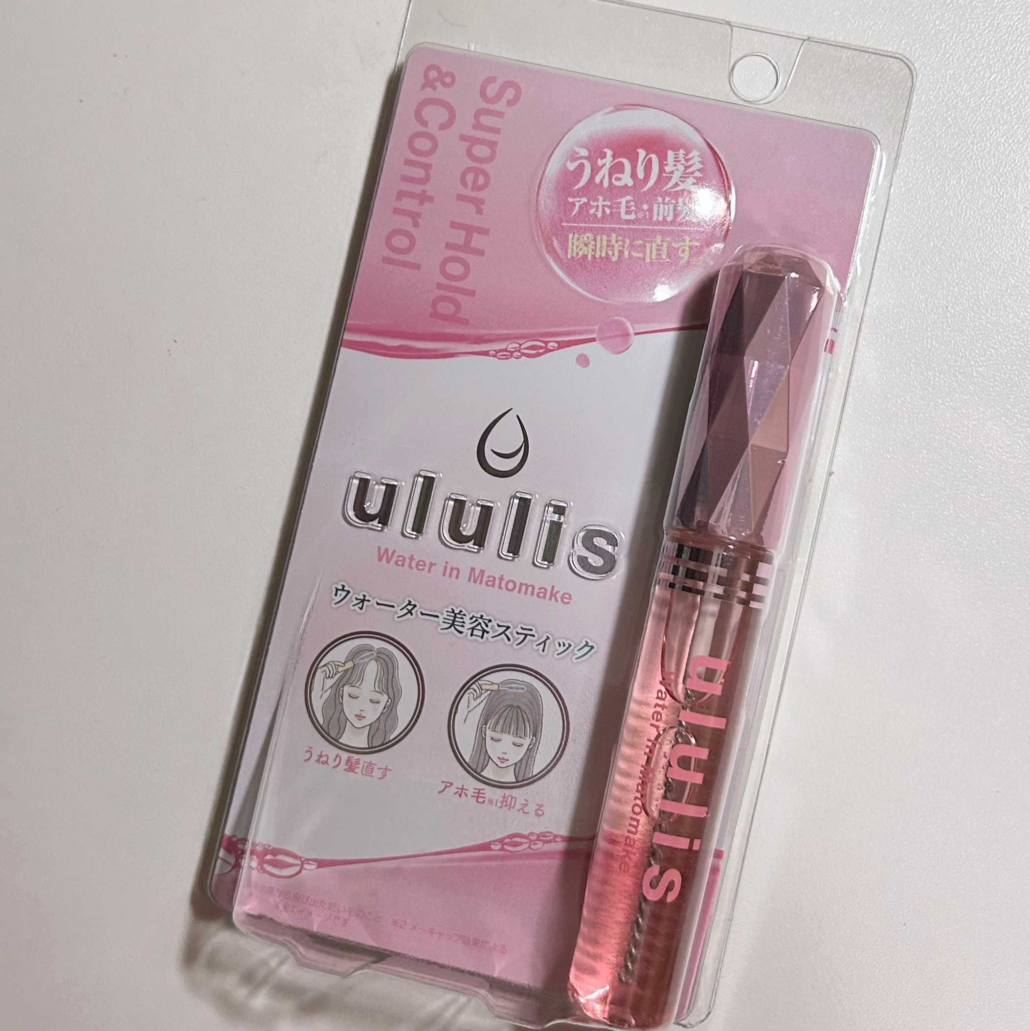 ウォーターインマトメイク　ピンク/ululis/プレスタイリング・寝ぐせ直しを使ったクチコミ（3枚目）