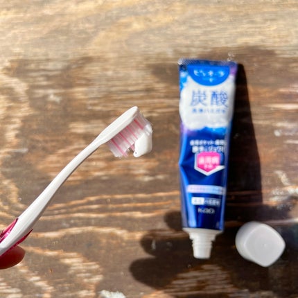 ピュオーラ 炭酸ハミガキ【医薬部外品】/ピュオーラ/歯磨き粉を使ったクチコミ(3枚目)