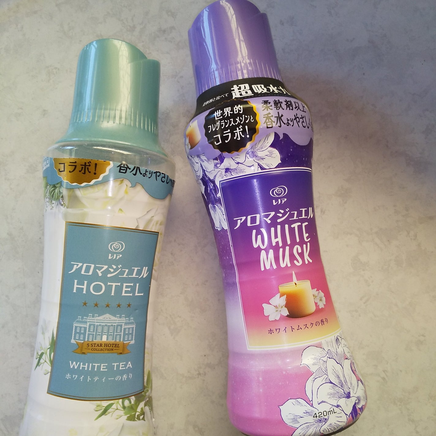 レノア アロマジュエル ホワイトティーの香り/レノア/柔軟剤を使ったクチコミ(1枚目)