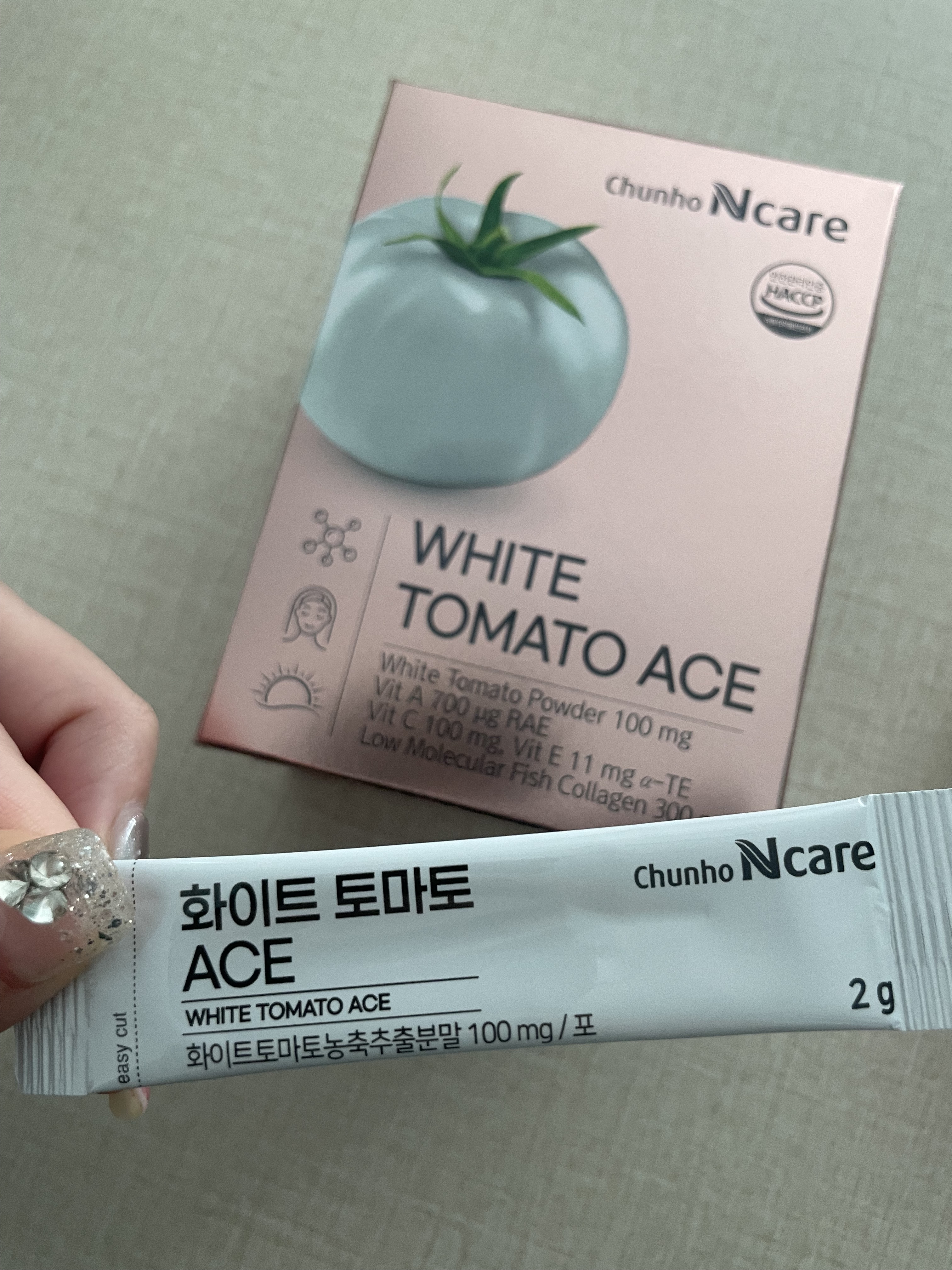  ホワイトトマト ACE 1box 30包/ChunhoNcare/美容サプリメントを使ったクチコミ（1枚目）