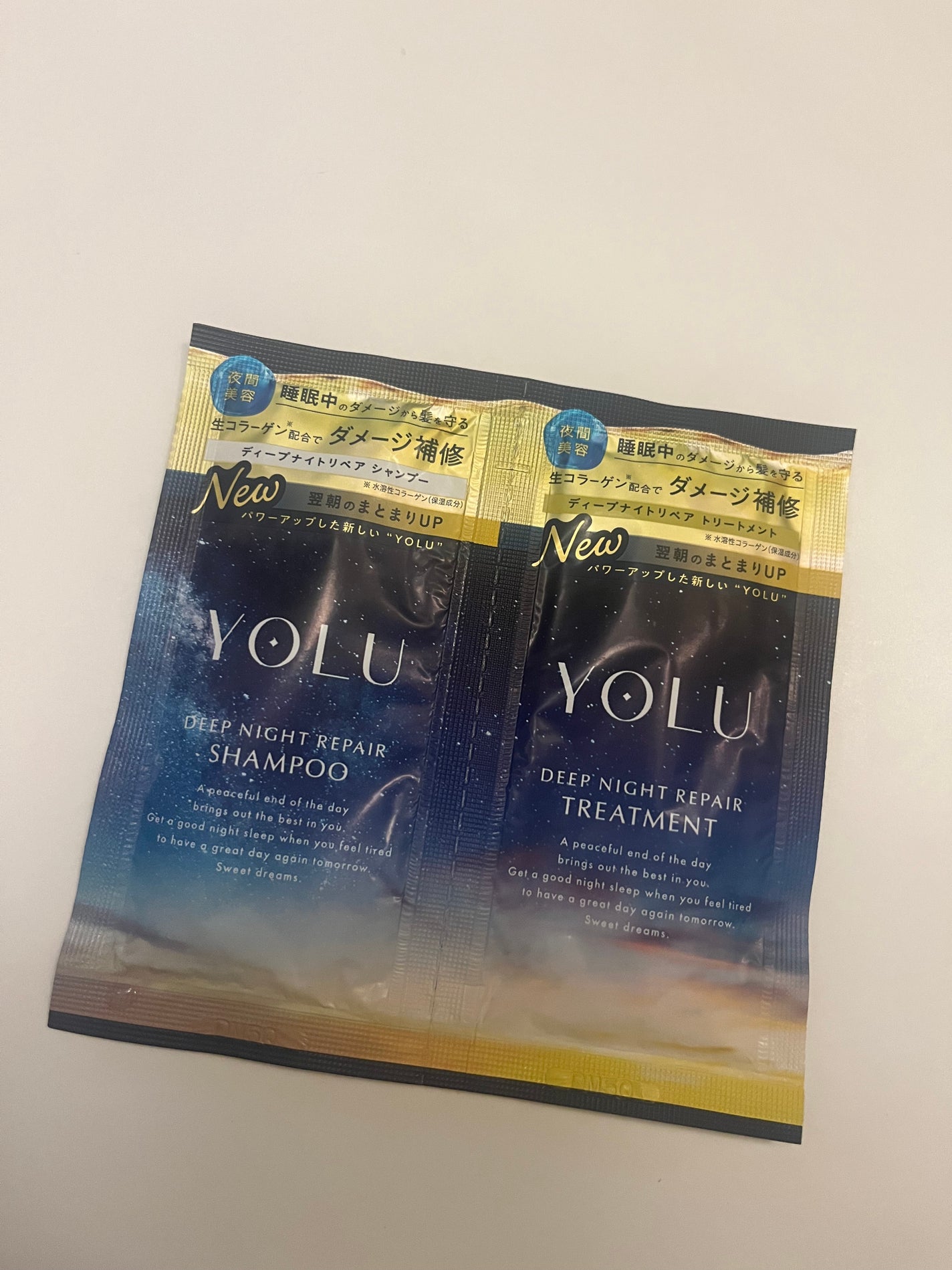 ディープナイトリペアシャンプー/トリートメント/YOLU/シャンプー・コンディショナーを使ったクチコミ(1枚目)