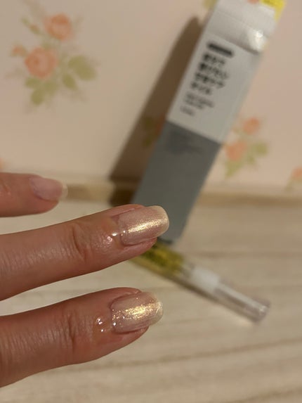 成分で選びたい甘皮ケアオイル/ウエルシア/ネイルオイル・トリートメントを使ったクチコミ(5枚目)