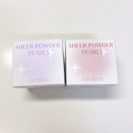 シアーパールパウダー/rom&nd/ルースパウダーを使ったクチコミ(4枚目)