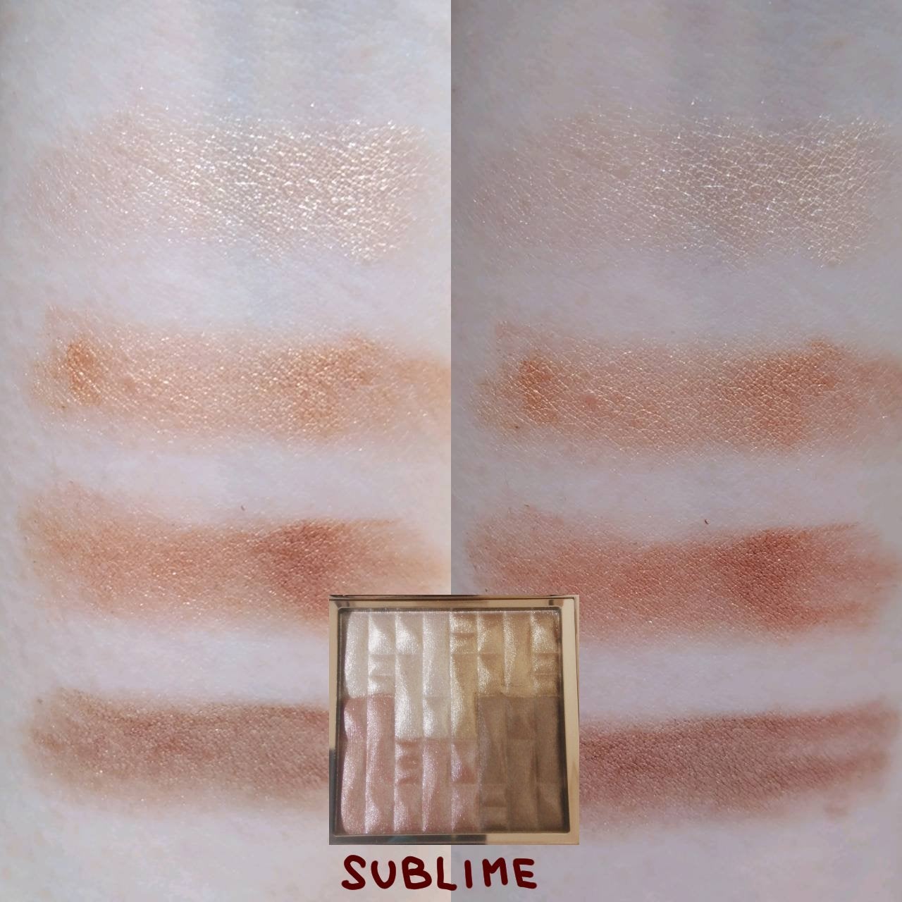 GODDESS GLOW SHIMMER BRICK/REVOLUTION PRO/マルチパレットを使ったクチコミ(4枚目)