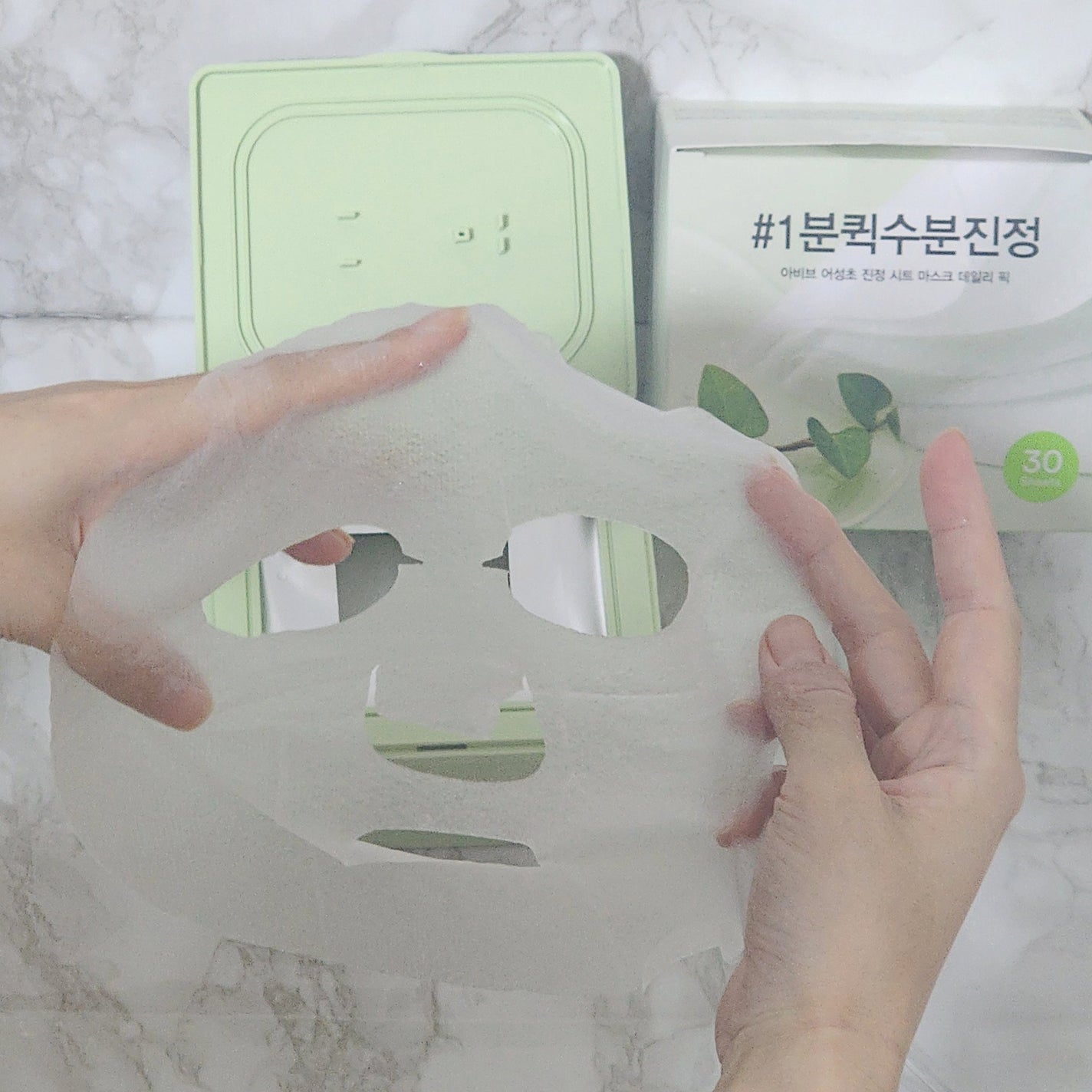 ドクダミシートマスクデイリーピック/Abib /シートマスク・パックを使ったクチコミ(3枚目)