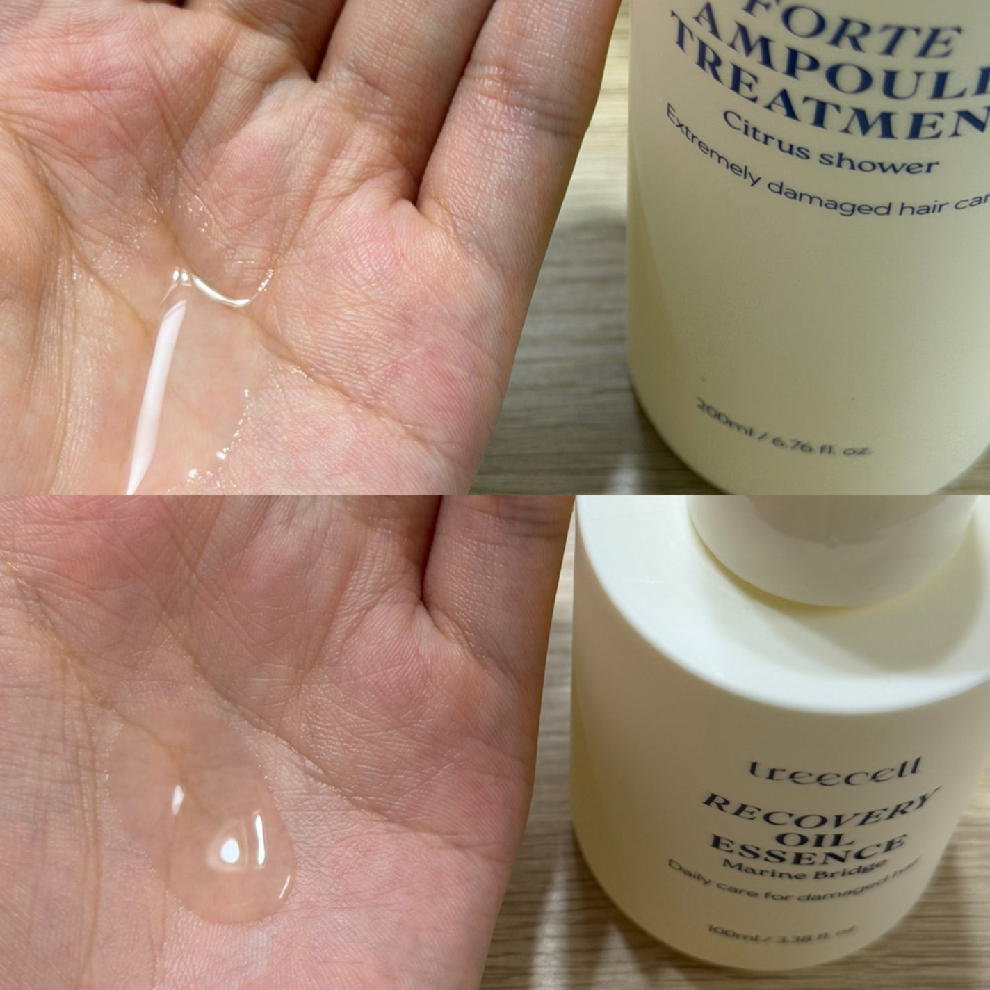 リカバリー オイルエッセンス/treecell/アウトバストリートメントを使ったクチコミ(2枚目)