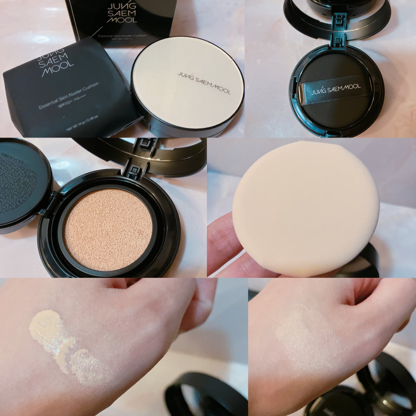 エッセンシャル スキン ヌーダー クッション/JUNG SAEM MOOL/クッションファンデーションを使ったクチコミ(2枚目)