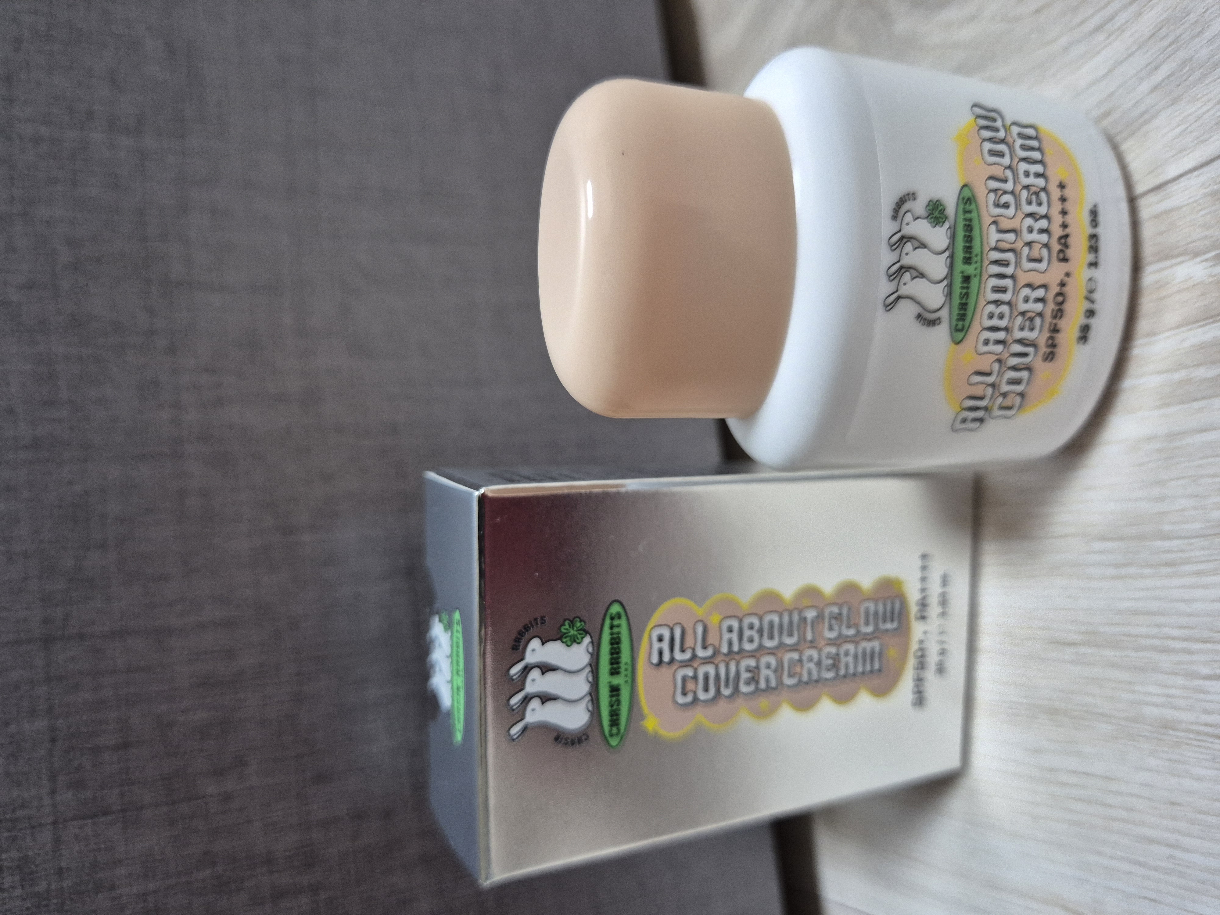 オールアバウトグロウカバークリーム/CHASIN'RABBITS/日焼け止めクリームを使ったクチコミ（1枚目）