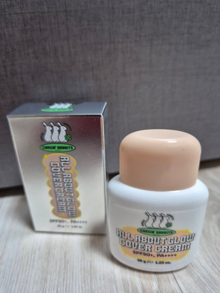 オールアバウトグロウカバークリーム/CHASIN'RABBITS/日焼け止めクリームを使ったクチコミ(1枚目)