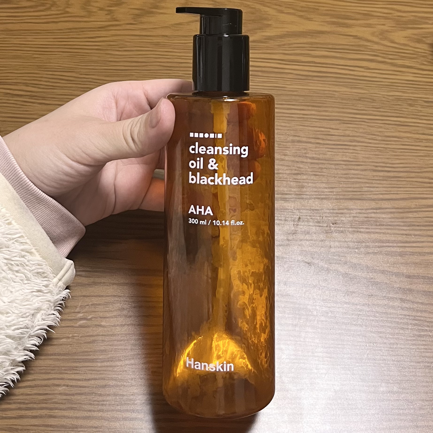 ハンスキン クレンジングオイル&ブラックヘッド(PHA)のクチコミ「1本使い切り　ガチレビュー✨✨✨

ハンスキン ブラックヘッド 
クレンジングオイルBHAブラ.....」（1枚目）