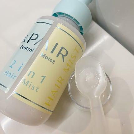 アンドペア コントロール モイスト 2in1 ヘアミルクミスト/&PAIR/ヘアミストを使ったクチコミ(2枚目)