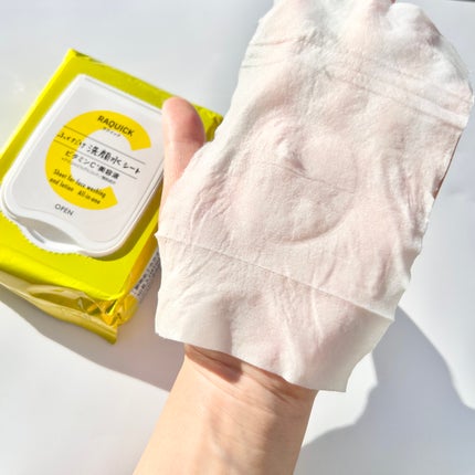 ふくだけ洗顔水シート/ラクイック/化粧水を使ったクチコミ(7枚目)