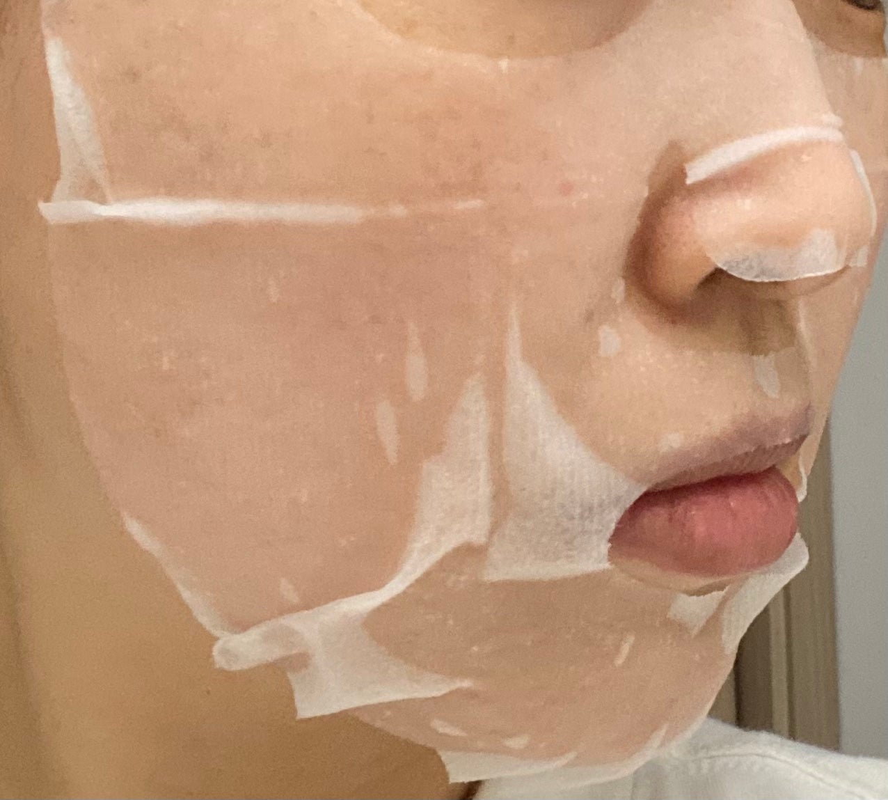 復活草シートマスクデイリーピック/Abib /シートマスク・パックを使ったクチコミ(3枚目)