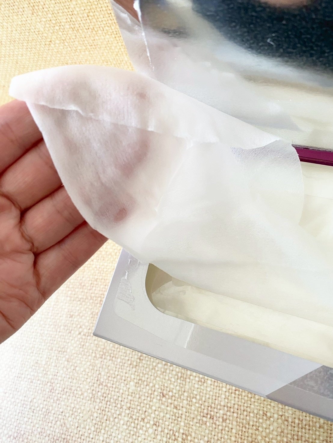 ルルルンOVER45 アイリスブルー(クリア)/ルルルン/シートマスク・パックを使ったクチコミ(2枚目)