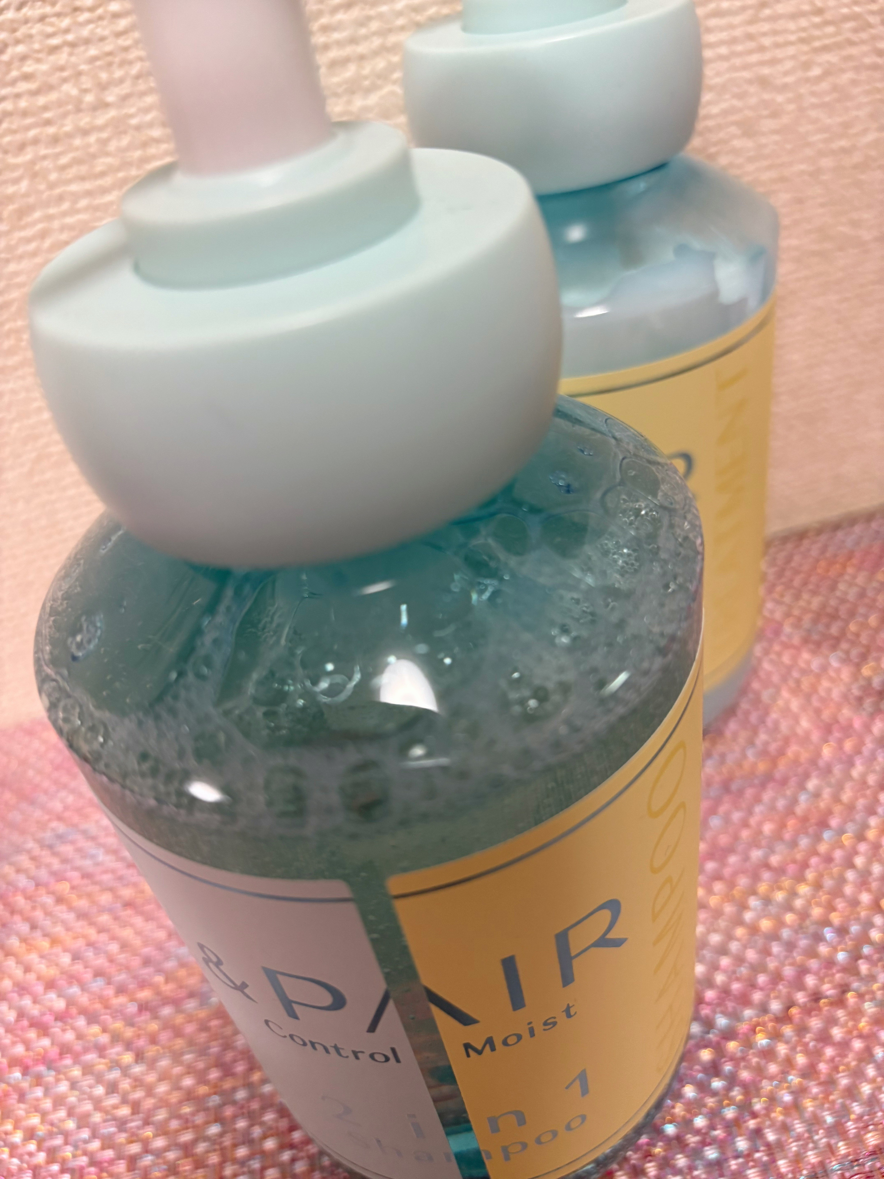 アンドペア コントロール モイスト 2in1 シャンプー＆ヘアトリートメント/&PAIR/市販シャンプーを使ったクチコミ（2枚目）