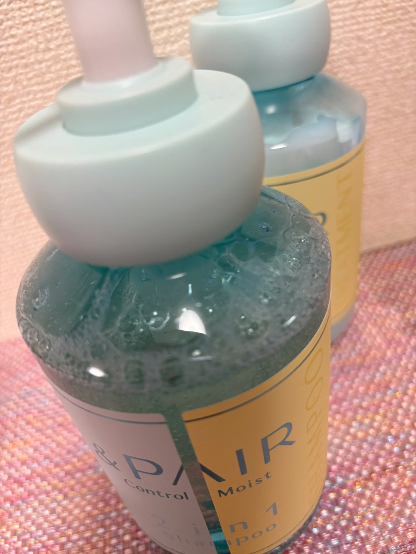 アンドペア コントロール モイスト 2in1 シャンプー&ヘアトリートメント/&PAIR/市販シャンプーを使ったクチコミ(2枚目)