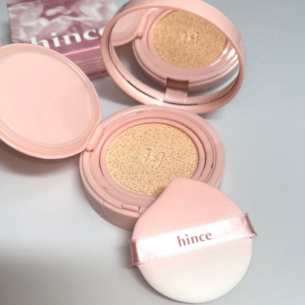 カバーマスターピンククッション/hince/クッションファンデーションを使ったクチコミ(2枚目)