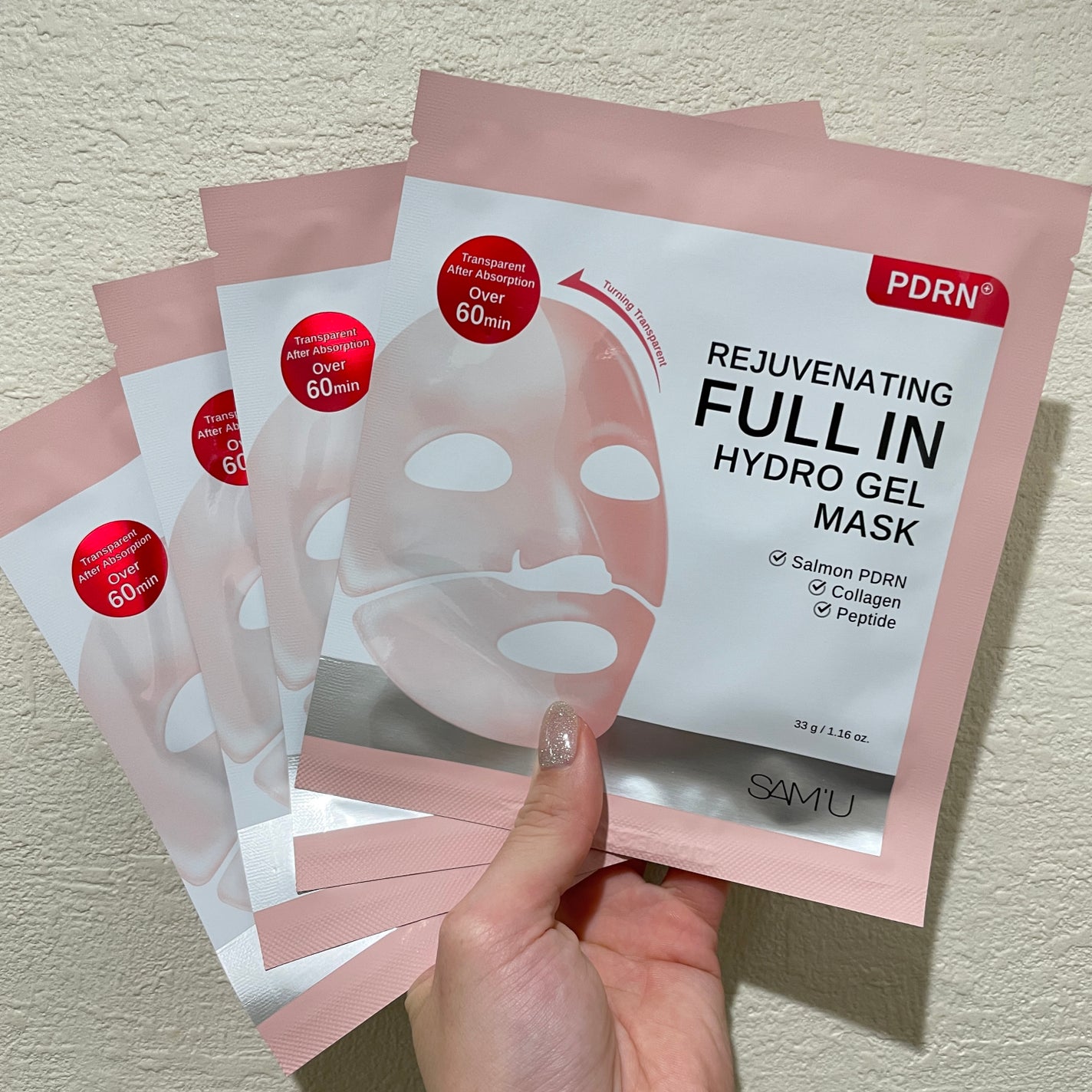 PDRNリジュベネティングフルインハイドロゲルマスク/SAM'U/シートマスク・パックを使ったクチコミ(1枚目)