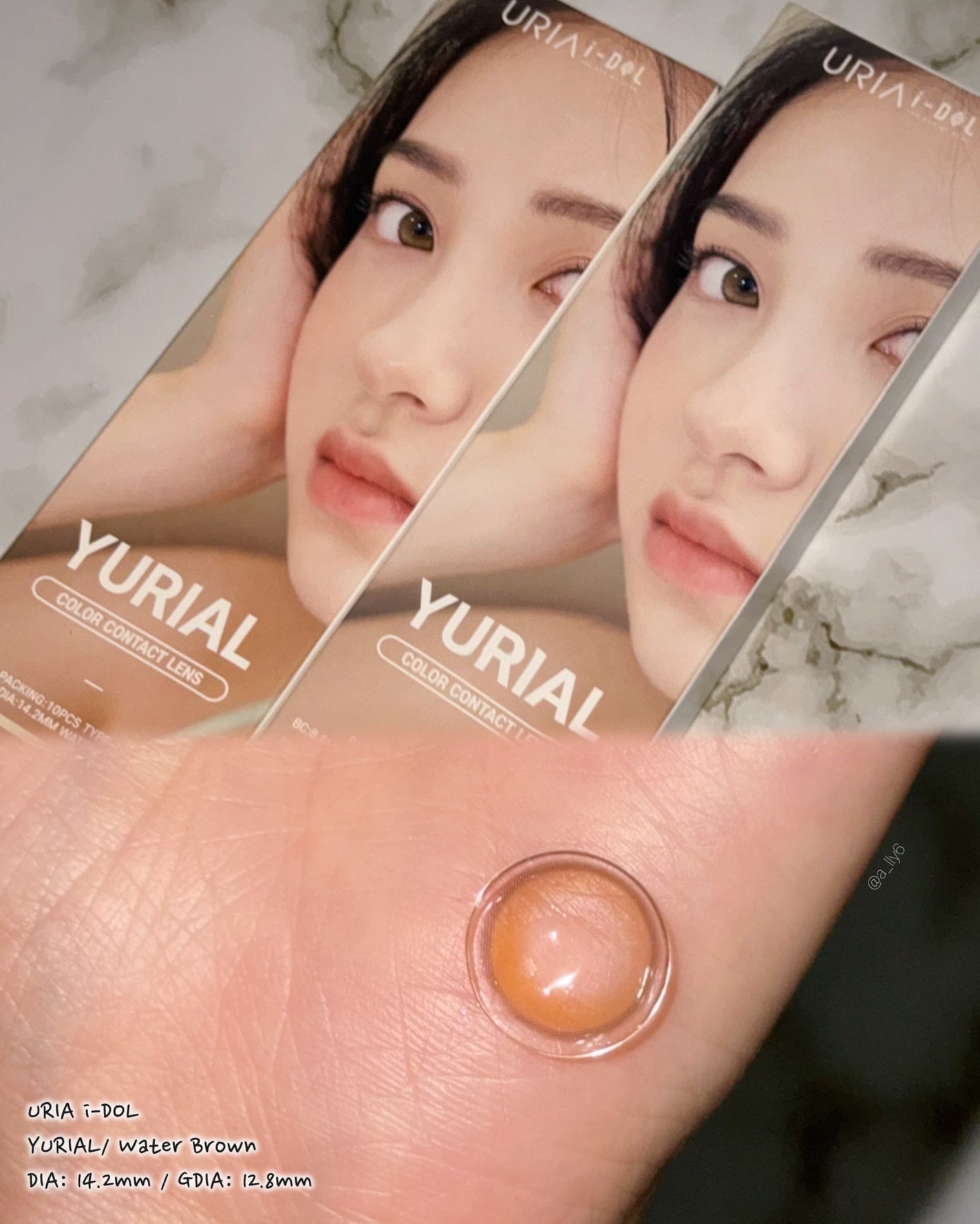 YURIAL 1DAY/URIA i-DOL/ワンデー(1DAY)カラコンを使ったクチコミ(2枚目)