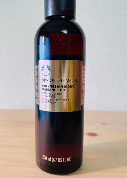 スパオブザワールド ポリネシアン モノイ ラディアンスオイル**³/THE BODY SHOP/ボディオイルを使ったクチコミ(3枚目)