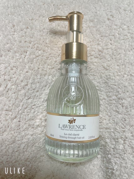 ロウレンス ロウレンス シャイニングスルーヘアオイル ルシェルクラーテ(モイストタイプ) のクチコミ「ロウレンス
シャイニングスルーヘアオイル ルシェルクラーテモイストタイプ ¥1,650💸💰
.....」(1枚目)