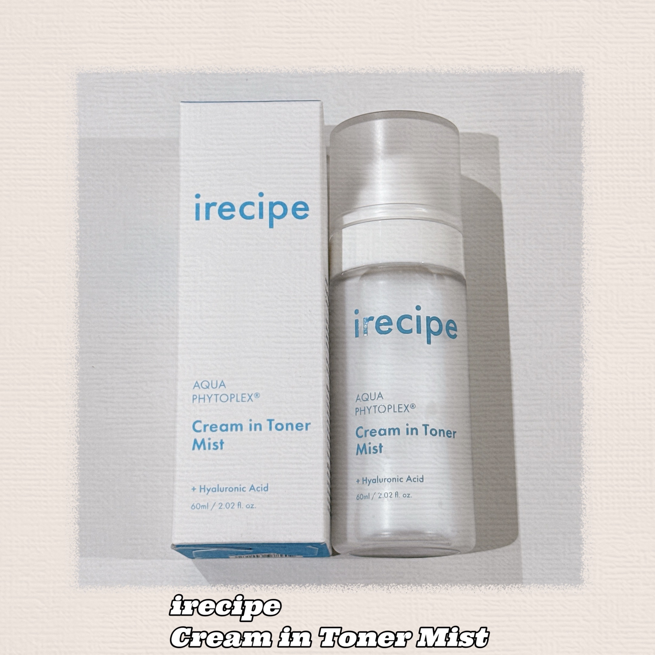 アクアフィトフレックス クリームイントナーミスト/irecipe/ミスト状化粧水を使ったクチコミ（1枚目）